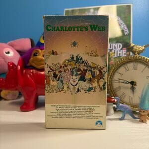Charlotte’s Web VHS 1979 • Early Paramount Release • Tested & Vintage Rare